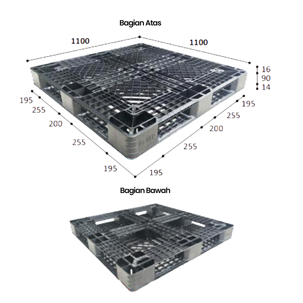 Pallet CP 11-11-12 Hitam