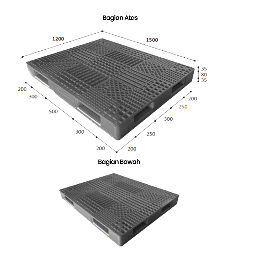 Pallet CP 15-12-15 Hitam